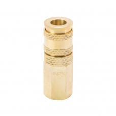 З'єднання швидкознімне посилене з фіксатором FT 3/8" (латунь) SIGMA (7021651)