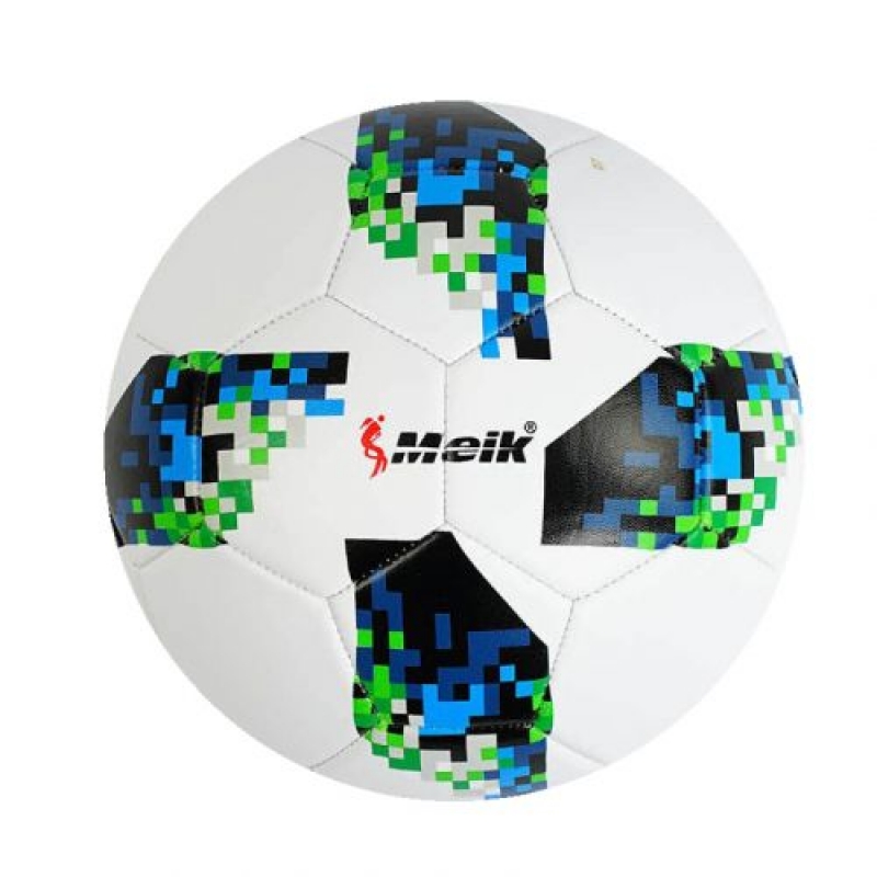 М`яч футбольний "Піксель" №5, зелений (PVC) (C55980) (склад -T-)