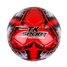 М`яч футбольний "TK Sport" №5, червоний (TPE) (C44452)