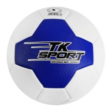 Мʼяч футбольний "TK Sport" №5, білий (C55032)