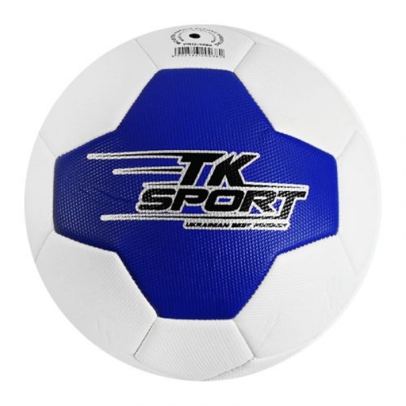 Мʼяч футбольний "TK Sport" №5, білий (C55032) (склад -T-)