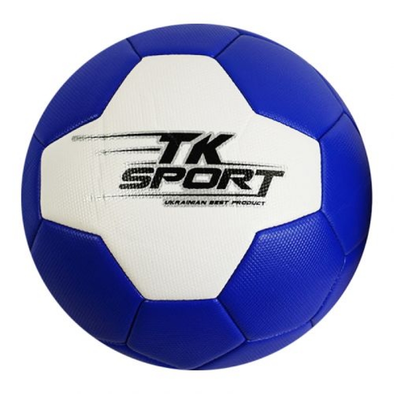 Мʼяч футбольний "TK Sport" №5, синій (C55032) (склад -T-)