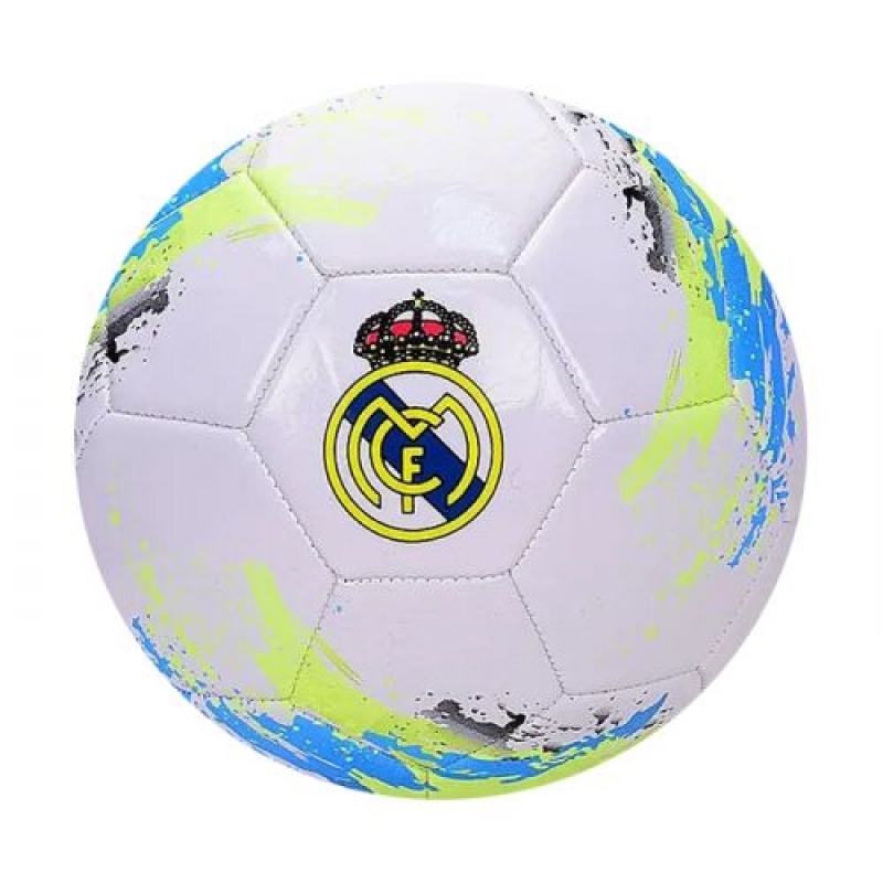 М`яч футбольний №5 "Real Madrid", жовто-блакитний (FB2106) (склад -T-)