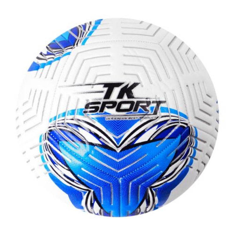 М'яч футбольний C 50190 (60) "TK Sport" 4 види, вага 400-420 грамів, матеріал TPE, балон гумовий, розмір №5 (C50190) (склад -T-)