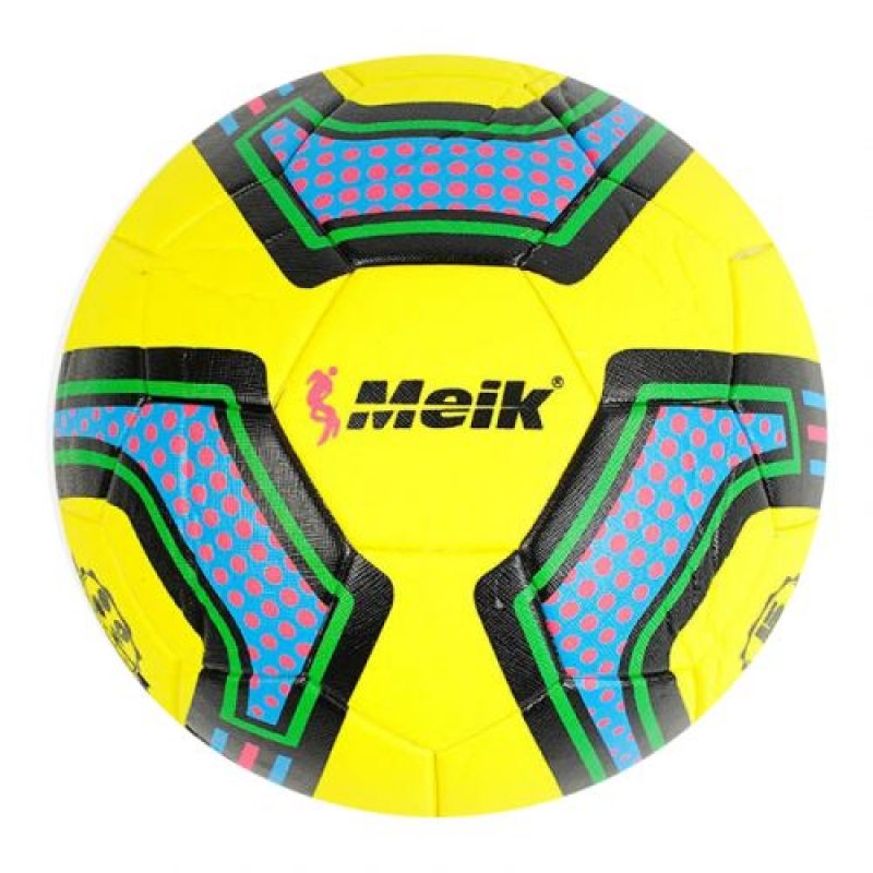Мʼяч футбольний "Meik" №5, жовтий (C55992) (склад -T-)