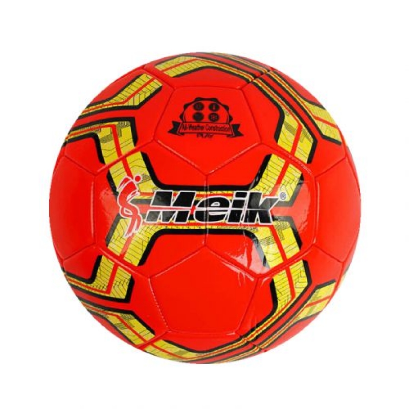 М`яч футбольний "Meik" №5, червоний (PVC) (C55994) (склад -T-)