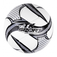 М'яч футбольний "TK Sport", білий (C44453)