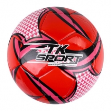 М'яч футбольний "TK Sport", червоний (C44453)