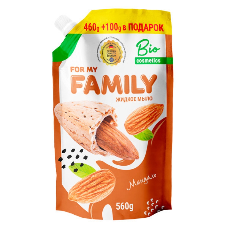 Жидкое мыло For my Family Мигдаль 721839 560 г (Склад -Y-)