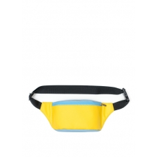 Сумка на пояс бананка Sambag Tirso MSH блакитна з жовтим