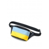 Сумка на пояс бананка Sambag Tirso MSH чорна з прапором України (80111611)