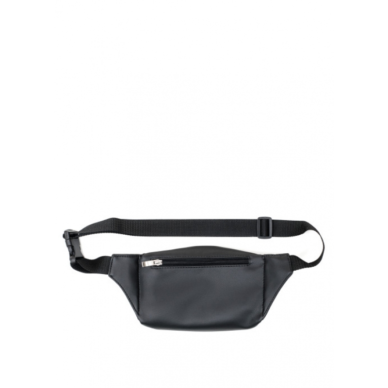 Сумка на пояс бананка Sambag Tirso MSH чорна з прапором України (80111611)