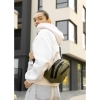 Сумка через плече жіноча бананка Sambag Flex хакі (85351019)