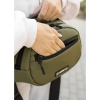 Сумка через плече жіноча бананка Sambag Flex хакі (85351019)