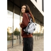 Сумка через плече жіноча бананка Sambag Flex Pro принт "Square" (85451150)