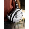 Сумка через плече жіноча бананка Sambag Flex Pro принт "Square" (85451150)