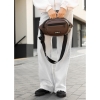 Сумка через плече жіноча бананка Sambag Flex шоколад (85351020)