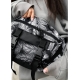 Велика жіноча поясна сумка бананка Sambag DynamicDart принт "Palm" (80411720)