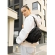 Жіноча сумка через плече бананка Sambag Flex Pro чорна (85451065)