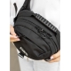 Жіноча сумка через плече бананка Sambag Flex Pro чорна (85451065)
