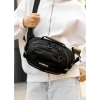 Жіноча сумка через плече бананка Sambag Flex Pro чорна (85451065)