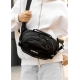 Жіноча сумка через плече бананка Sambag Flex Pro чорна (85451065)
