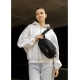 Жіноча сумка через плече бананка Sambag Flex Pro чорна (85451065)