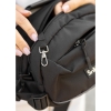 Жіноча сумка через плече бананка Sambag Flex Pro чорна (85451065)