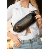 Жіноча шкіряна сумка на пояс бананка Sambag Holster MSH з вашим гравіюванням (87199101)