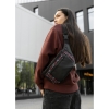 Сумка на пояс Sambag Tirso MKH чорна принт (80348148)