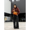 Сумка через плече жіноча бананка Sambag Flex помаранчева (85351029)