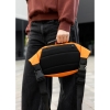 Сумка через плече жіноча бананка Sambag Flex помаранчева (85351029)