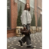 Велика жіноча поясна сумка бананка Sambag DynamicDart коричнева (80411020)