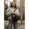 Велика жіноча поясна сумка бананка Sambag DynamicDart коричнева (80411020)