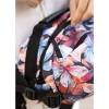 Сумка через плече жіноча бананка Sambag Flex Pro принт "Flowers" (85451153)