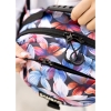 Сумка через плече жіноча бананка Sambag Flex Pro принт "Flowers" (85451153)