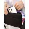 Сумка через плече жіноча бананка Sambag Flex Pro принт "Flowers" (85451153)