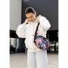 Сумка через плече жіноча бананка Sambag Flex Pro принт "Flowers" (85451153)