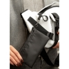 Велика жіноча поясна сумка бананка Sambag DynamicDart біла (80411008)