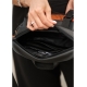 Велика жіноча поясна сумка бананка Sambag DynamicDart чорно-оранжева (80411129)