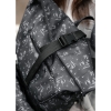 Рюкзак рол Sambag RollTop Double-x чорний принт (24300702)