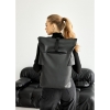 Рюкзак рол Sambag RollTop Double тканевий чорний (24330001)