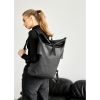 Рюкзак рол Sambag RollTop Double тканевий чорний (24330001)