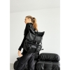 Рюкзак рол Sambag RollTop Double тканевий чорний (24330001)