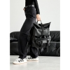 Рюкзак рол Sambag RollTop Double тканевий чорний (24330001)