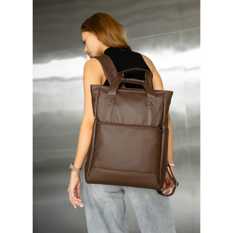 Сумка Sambag Shoper SEN Коричневий (93541020)