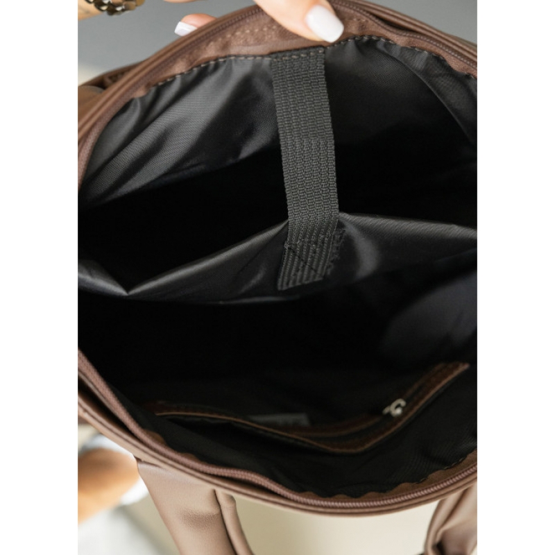 Сумка Sambag Shoper SEN Коричневий (93541020)