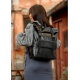 Рюкзак ролл Sambag унісекс RollTop Milton принт крокодила з клапаном (24251070)