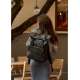 Рюкзак ролл Sambag унісекс RollTop Milton принт крокодила з клапаном (24251070)