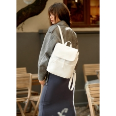 Жіночий рюкзак Sambag Loft MEN білий